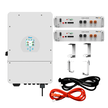 Комплект автономного енергопостачання Deye SUN-12K-SG02LP1-EU 12kW + Pytes E-Box 48100R 10.24kWh White