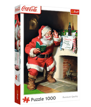 Пазл Санта Клаус у камина - 1000 элементов Trefl 10922