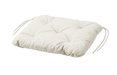 Подушка для садового стула, светло-серо-бежевая, 36x32 см, IKEA KUDDARNA 005.472.22