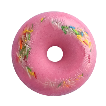 Шипуча пінна бомбочка для ванни з ароматом барбарису Milky Dream Donut "Almond & Barberry",140 г