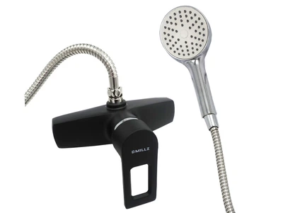 Змішувач для душової кабіни MILLZ чорний матовий MZ-JXE 5-B046KB-40