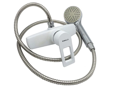 Змішувач для душової кабіни MILLZ білий матовий MZE5-B046KW-40