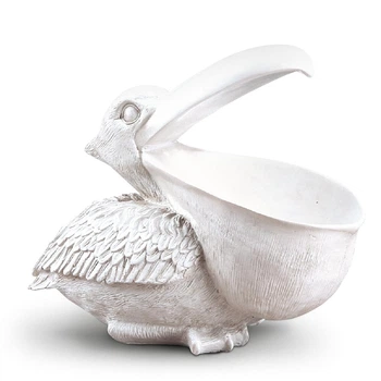 Статуэтка декоративная "пеликан" DH-ST-04 WHITE