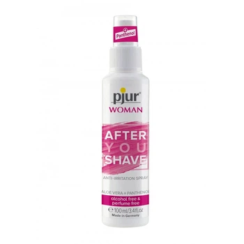 Спрей, снимающий раздражение 100 мл после бритья Pjur Woman After You Shave Spray