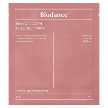 Маска для лица BIODANCE Bio-Collagen Real Deep Mask с коллагеном 34 г
