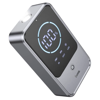 Пуско-зарядное устройство HOCO QS7 Source 800A 12V 10000mAh USB Type-C для аварийного запуска авто (04F2F4E6B47E)