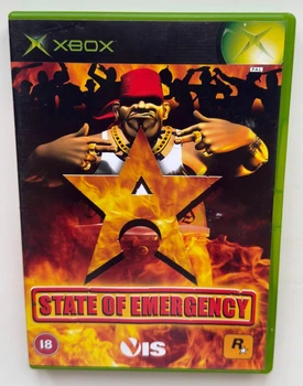 Диск для XBOX Original - State Of Emergency, англійська версія, Б/В
