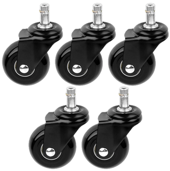 Kółka do fotela Vilde 569995 IKEA kauczukowe 5 cm x 10 mm 5 szt (5904316481759)