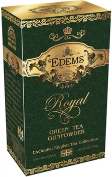 Чай зеленый Edems Royal Green Tea Gunpowder 100 г (4823120803438)