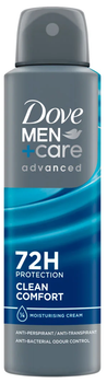 Антиперспирант-аэрозоль Dove Men+Care Экстразащита и уход, 150 мл