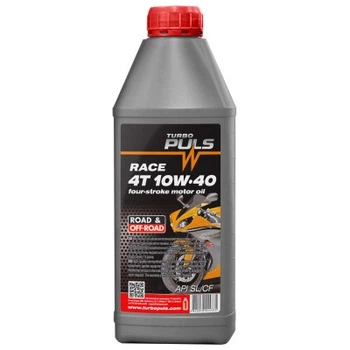Олива Turbo Puls 4T Race 10w-40 для чотирьохтактних двигунів 0,85л