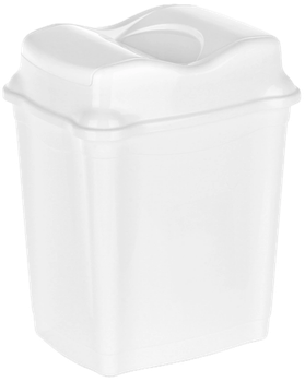 Кошик для сміття Orion 731338 пластиковий 9 л Білий (8592381170974)