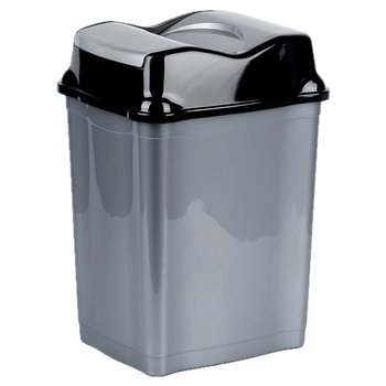 Кошик для сміття Orion 731345 пластиковий 28 л Сірий (8592381171049)