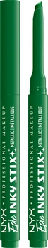 Кремово-гелевая подводка для век NYX Professional Makeup Epic Inky Stix Водостойкая 14 Electric emerald 1 г (800897274931)