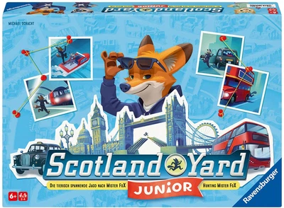 Настільна гра Ravensburger Scotland Yard Junior (багатомовна версія) (4005556224500)
