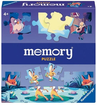 Настільна гра Ravensburger Memory Тварини (багатомовна версія) (4005556246908)