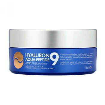 Патчі під очі Medi Peel Hyaluron Aqua Peptide 9 Ampoule Eye Patch, 60 шт