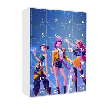 Адвент-календарь K-Pop Demon Hunters, Кейпоп охотницы на демонах - 24 окошка