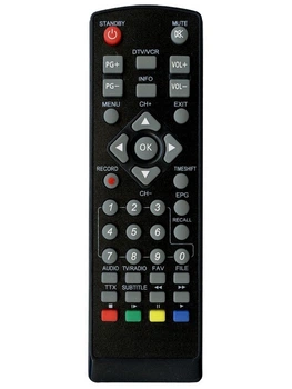 Пульт Strong SRT-8202 для эфирных ресиверов DVB-T2