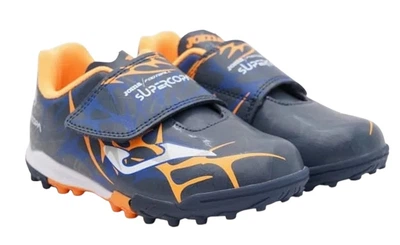 Сороконіжки JOMA SUPER COPA для дітей темно-синій/помаранчовий розмір 34/22.0см