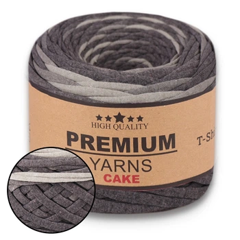 Premium Yarns Mira Filati by Granola, №104 – трикотажная пряжа 230 г / 100 м, 100% хлопок, толстая нить для сумок, корзин, рюкзаков и декора