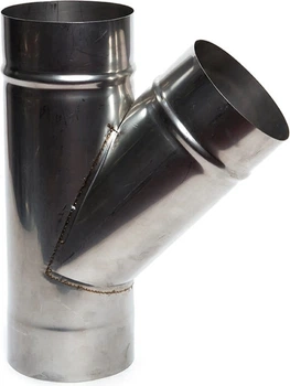 Трійник для димоходу Wadex 45° 160 мм (109160000)