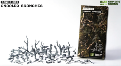 Zestaw dekoracji Gamers Grass Basing Bits Gnarled Branches (738956791450)