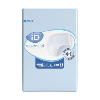 Подгузники-трусики для взрослых iD Essential Extra Plus L (100-140 см) 30 шт.