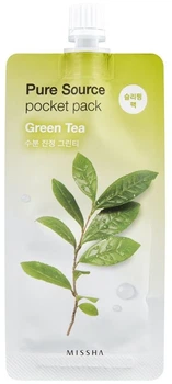 Маска для обличчя Missha Pure Source Pocket Pack Green Tea 10ml