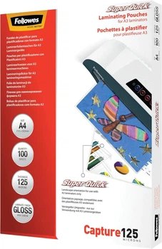 Folia laminująca Fellowes SuperQuick A4 (216 x 303) 125  µm (5440101)