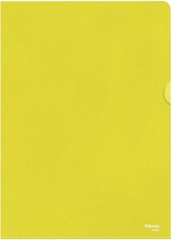 Zestaw teczek narożnych Esselte Polypropylene (PP) A4 100 szt Żółta 54842 (4001536548420)
