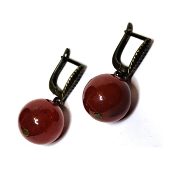 Сережки Darsana із сердоліка