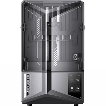 Принтер 3D ELEGOO Saturn 4 Ultra 12K(LCD ±0.1 mm Chitubox MSLA 218.88x122.88x220 mm WiFi USB сірий) (50.101.036300)