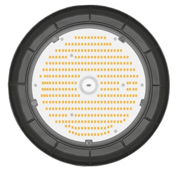 LED світильник круглий підвісний VIDEX 100W 5000K 220V 18000 Lm Чорний