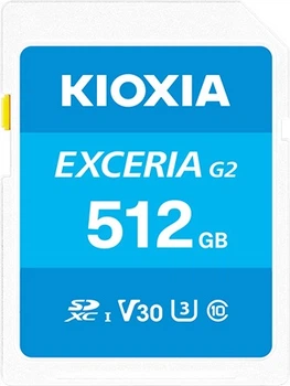 Karta pamięci KIOXIA Exceria G2 SDXC 512GB Class 10 UHS-I (LNEX2L512GG4)