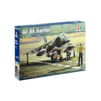 Сборная модель ITALERI 1:72 штурмовик AV-8 A HARRIER (IT1410)