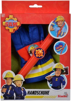 Набір іграшок Simba Fireman Sam Gloves and Crowbar 109252475 (4006592063924)