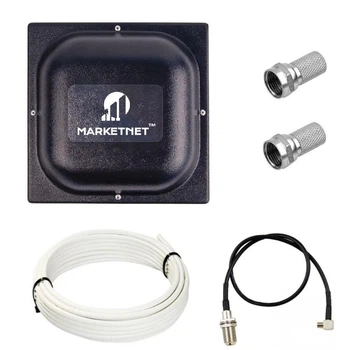 Антенна 4G LTE MarketNet Square 19 дБи (824-960 / 1700-2700 МГц) для всех операторов (Комплект)
