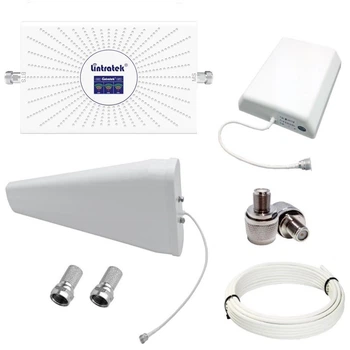 Репитер усилитель мобильной связи и интернета Lintratek AA23-GDW GSM 3G 4G 900 1800 2100 МГц (12/8 дБи)