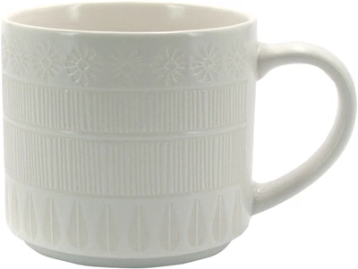 Кухоль Milika Lunetta Ornament 470 мл White (M0520-GB228-T4009-1B)