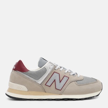 Чоловічі кросівки New Balance 574 U574SKB 45.5 (11.5US) 29.5 см Сіро-червоні (198686548562)