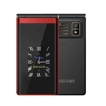 Телефон Tkexun M1 (Yeemi M1) red. Dual display - екран 2,8/1,77'', 2 SIM, 1800 мАг