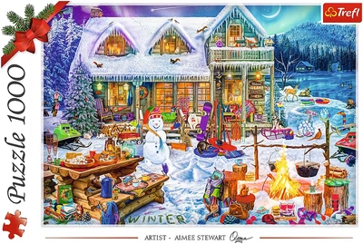 Пазлы Trefl XMAS Зимнее время 1000 элементов (09481) (5900511109481)