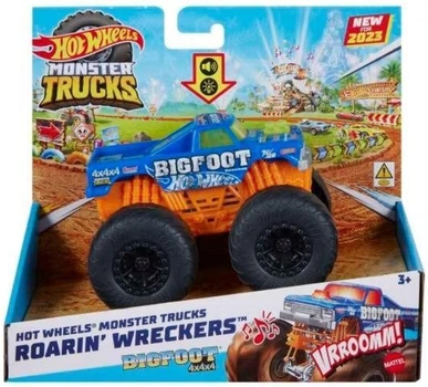 Машинка Mattel Hot Wheels Monster Trucks 1:43 HMM53 зі світлом і звуком (194735131594)