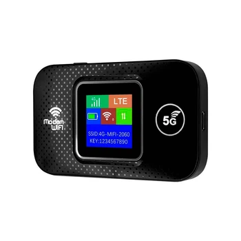 Мобильный интернет-роутер MF688 (4G LTE, Wi-Fi, дисплей, АКБ 3000 мА·ч), Чёрный