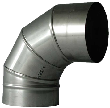 Kolano kominowe Wadex 50575289 90° 150 mm (5900309002093)