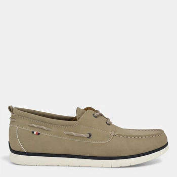 Мужские топсайдеры Tommy Hilfiger 391148361 43 Бежевые (1159848790)