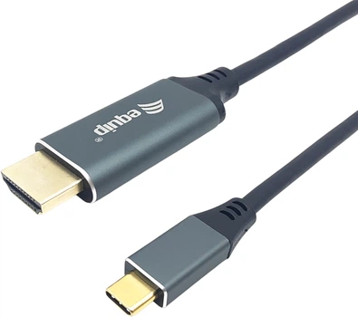Kabel Equip USB Type-C Male to HDMI Male 3 m Black (133417)