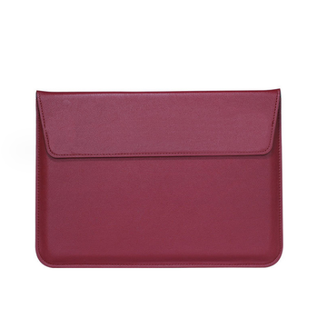 Чохол-конверт-підставка Leather PU 15.4, Бордовый