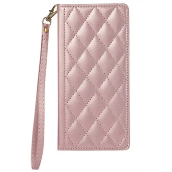 Чохол - книжка Lingge для Xiaomi 15T з магнітним кріпленням pink